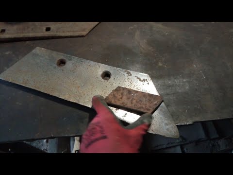 Видео: Реставрація лемішів до саморобного плуга