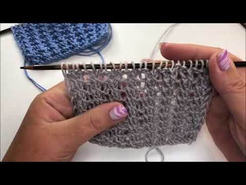 Видео: Ажурный узор БЕЗ ЕДИНОГО НАКИДА. Попробуй связать необычный узор "ДЕРЮЖКА"
