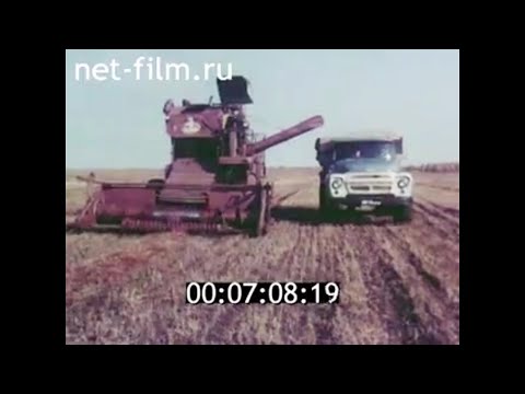 Видео: 1967г. колхоз Знамя коммунизма Марьяновский район, совхоз Лесной Исилькульский район. Омская обл.