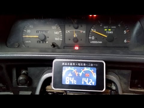 Видео: Указатель температуры двигателя с Ali Express