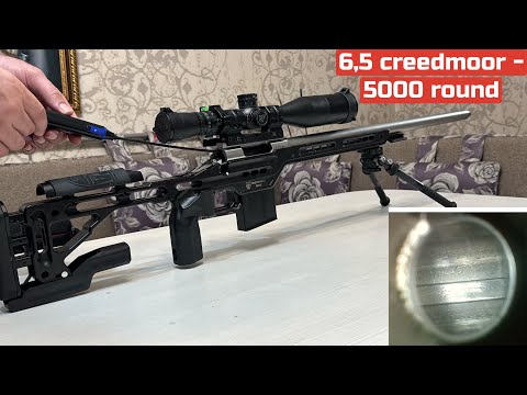 Видео: MPA 6,5 creedmoor после настрела 5000, обзор и отстрел на кучность.