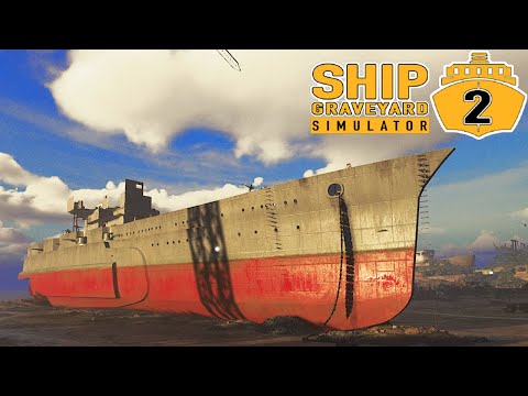 Видео: Кладбище Кораблей - Распил Корабля Fuso - Warships DLC - Ship Graveyard Simulator 2