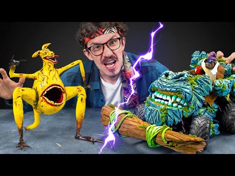 Видео: 🔥 Мутант Zoochosis против машины ГОДЗИЛЛА – Самая безумная DIY-битва! 🚗🦖