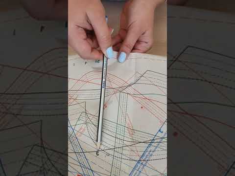 Видео: Как переснять выкройку из журнала Burda
