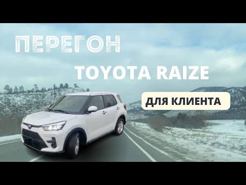 Видео: Перегон TOYOTA RAIZE из Владивостока в Тюмень