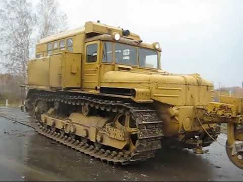 Видео: Тяговые испытания ДЭТ-400Б1Р2. Traction tests of the bulldozer DET-400