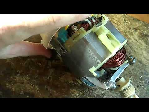 Видео: Комбайн KENWOOD KVC50 - проверка двигателя