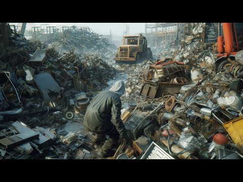 Видео: Свалка радует хорошими находками , сдача металлолома.