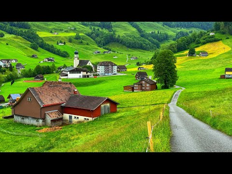 Видео: Швейцария - Расслабляющая прогулка по самым красивым местам Аппенцеллерланда