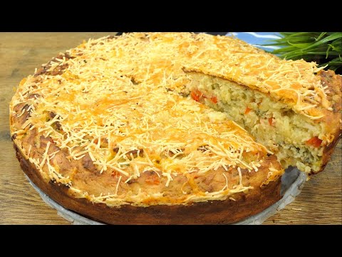 Видео: Он такой вкусный, что готовлю его почти каждый день❗ Замечательный рецепт быстрого ужина! Без замеши