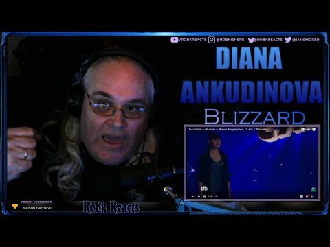 Видео: First Time Hearing - Diana Ankudinova - Blizzard - Requested Reaction - 15 лет, г. Москва