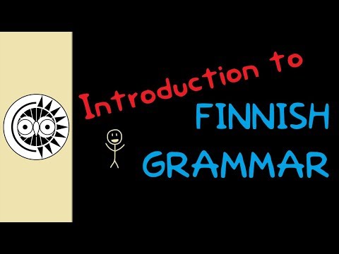 Видео: Введение в финскую грамматику