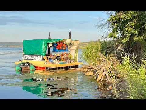 Видео: Сплав на плоту по Волге 367км Жигулевск-Хвалынск 3 серия