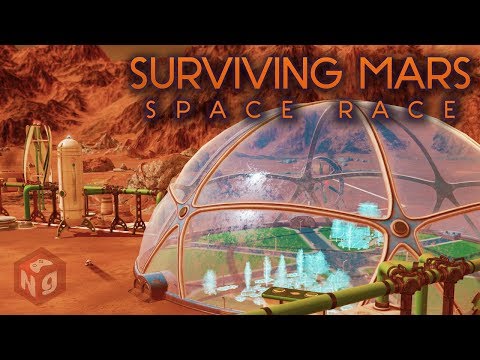 Видео: Surviving Mars: Space Race - Подготовка жилья! #2