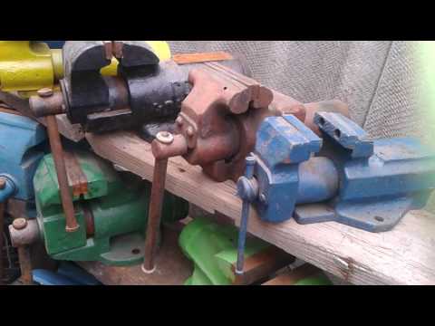 Видео: Моя коллекция -Тиски родом из СССР часть 2