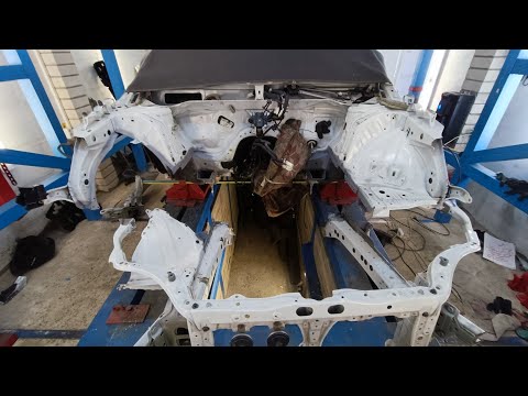 Видео: SUBARU outback WILDERNESS 2022! Тотал ! из США. Кузовной ремонт!