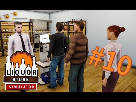 Видео: БОМЖ ОБМАНЩИК - LIQUOR STORE SIMULATOR #10