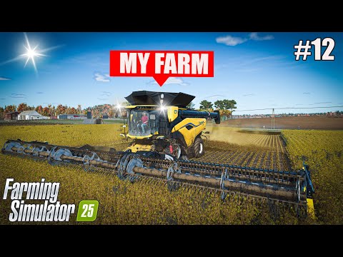 Видео: Я пытаюсь пройти FS25 с 0$ за 24 часа... #12