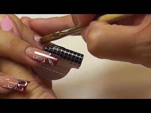 Видео: Наращивание ногтей на формах, ч. 1