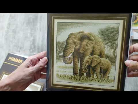 Видео: Вышивка .. Покупка куча наборов ...Всё для вышивки