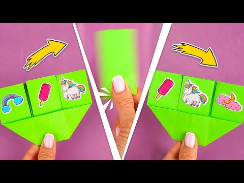 Видео: Невероятные фокусы из бумаги 🤣 Трюки и их секреты