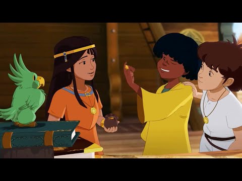 Видео: Таинственные золотые города - Фильм 5/3 сезон | Семейный мультфильм | Приключения | Аниме