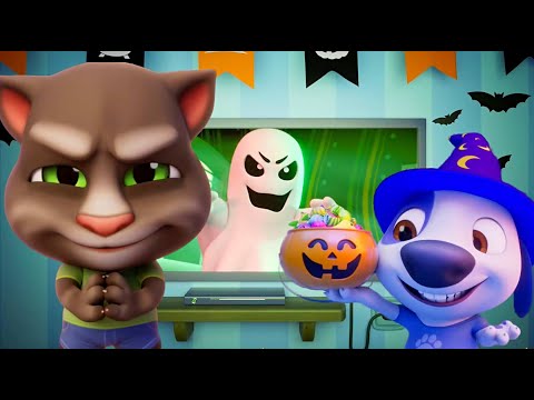 Видео: Говорящий Том и ЖУТКОЕ ШОУ 😈 Смотри на KEDOO - Классные мультики для детей