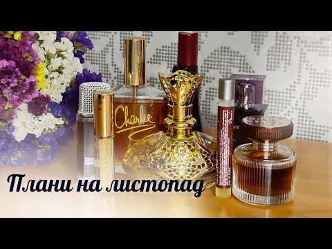 Видео: ПАРФУМЕРНІ ПЛАНИ НА ЛИСТОПАД. ДОБІРОЧКА НА ПІЗНЮ ОСІНЬ