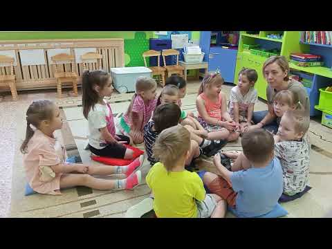 Видео: Утренний круг, группа "УМКА", МАДОУ детский сад 172