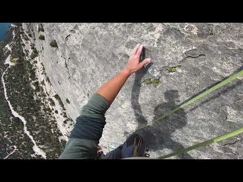 Видео: Slab climbing, Сокол 5Б Джаксы 4 верёвка часть 1