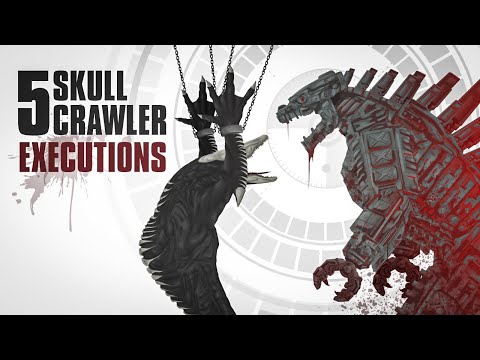 Видео: 5 жестоких казней SkullCrawler от MechaGodzilla || Анимированные симуляции