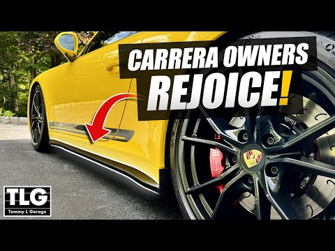 Видео: Боковые юбки Porsche 911: самостоятельная установка на узкий кузов 991