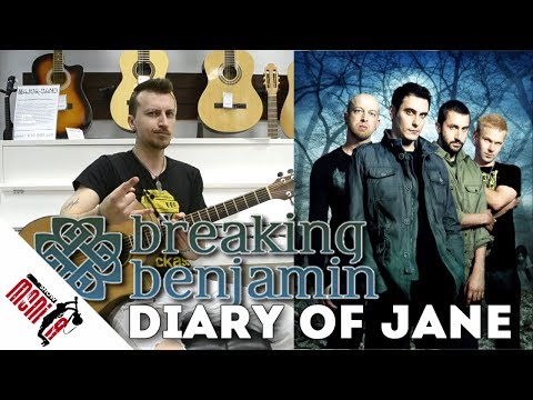 Видео: show MONICA разбор 83 - Breaking Benjamin - The Diary Of Jane [Как играть на гитаре]