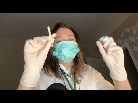 Видео: АСМР / Участковый врач / Вызов врача на дом