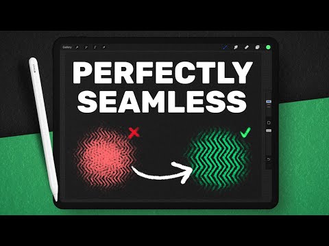 Видео: Как создать бесшовные узорчатые кисти в Procreate