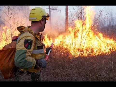 Видео: Пожары в Якутии 2013 - Командировка Забайкальской группы на тушение лесных пожаров