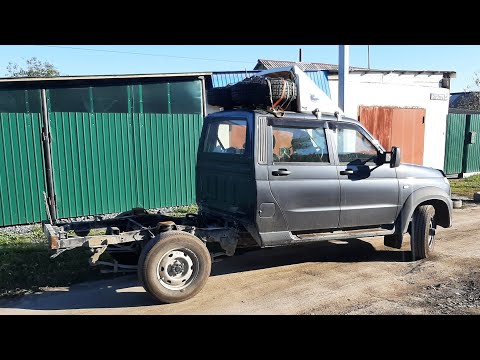 Видео: Собираем наш автодом УАЗ Профи. После усиления рамы и задней подвески.