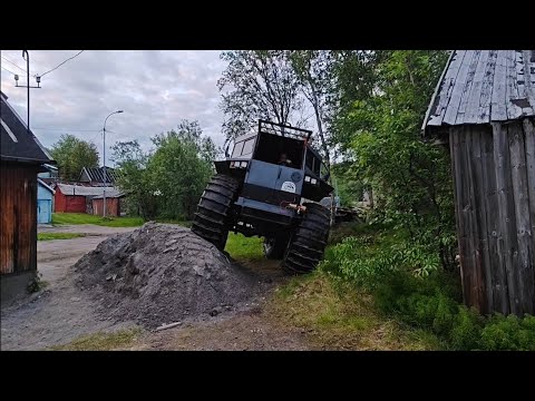 Видео: Вездеход Ветер 2 испытания ..