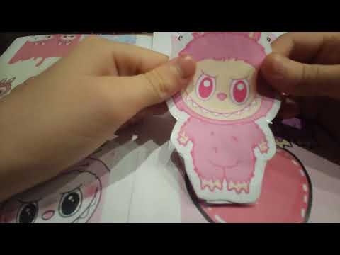Видео: Делаю сквиш лабубу Марьям бумажная фея