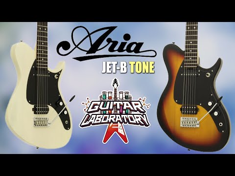 Видео: Электрогитара Aria Jet-B Tone (офсет баритон)