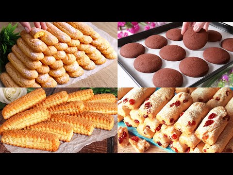 Видео: 4 лучших рецепта печенья! 🔝 Вкуснее, чем в магазине! Простая выпечка в чаю!