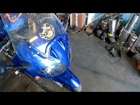 Видео: Газ на мотоцикл Yamaha FJR 1300 установка ГБО на мотоцикл Часть  2