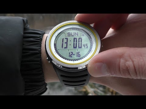 Видео: Лучшие часы для рыбалки, охоты, туризма. Водонепроницаемые часы Sunroad