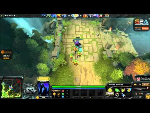 Видео: Dread, Алик, kudes, Друг. Dota 2 [25.01.2016] #2