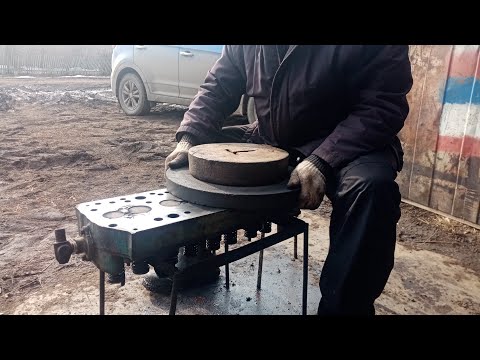 Видео: Ремонт гбц МТЗ-80 # шабрим или фрезеруем вручную.