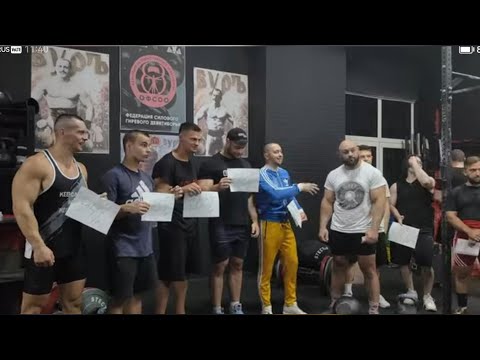 Видео: Гиревая заруба на 100 тыс рублей состоялась! Кто поднял куш?