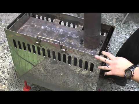 Видео: Печь для палатки : мобильные банные печи Мобиба и