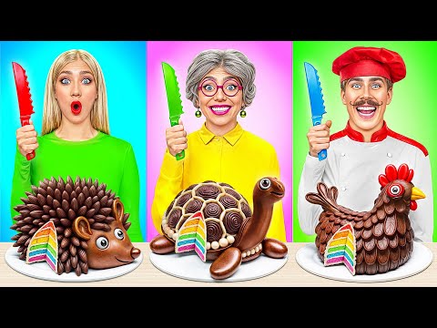 Видео: Кулинарный Челлендж: Я против Бабушки | Вкусные Кухонные Рецепты от Multi DO Challenge