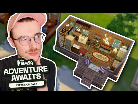 Видео: Я построил трейлерный парк для отдыха с помощью The Sims 4 Adventure Awaits!