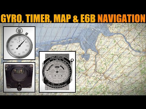 Видео: Основы полётов: гироскоп, секундомер, карта и руководство по навигации E6B Warbird | DCS WORLD